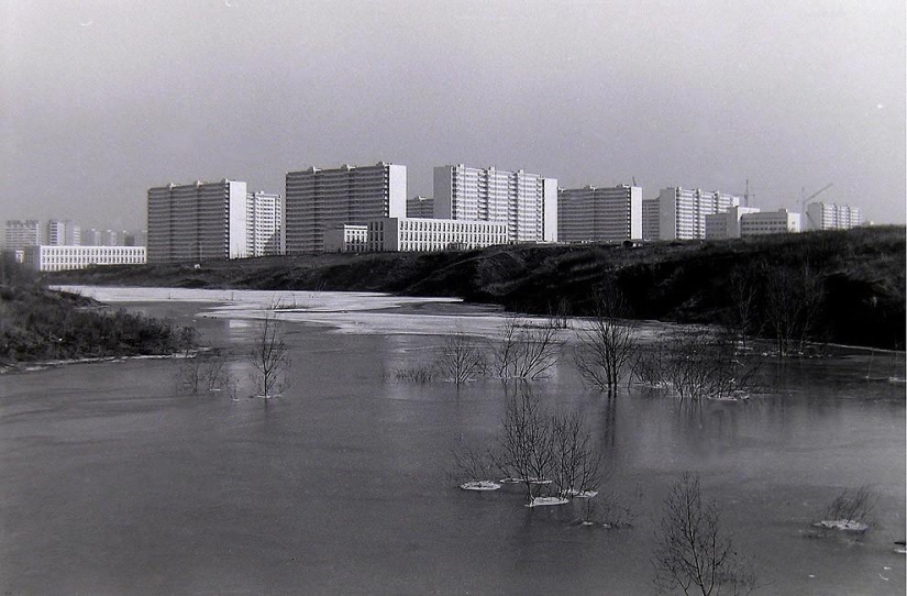 El suroeste de Moscú en la década de 1970
