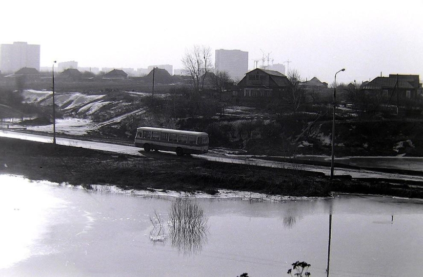 El suroeste de Moscú en la década de 1970