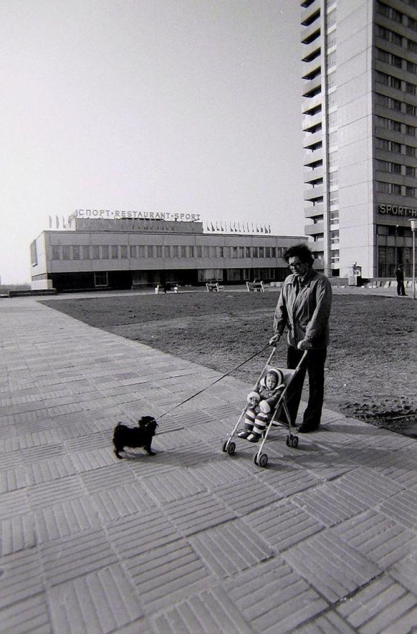 El suroeste de Moscú en la década de 1970