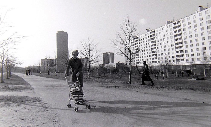 El suroeste de Moscú en la década de 1970