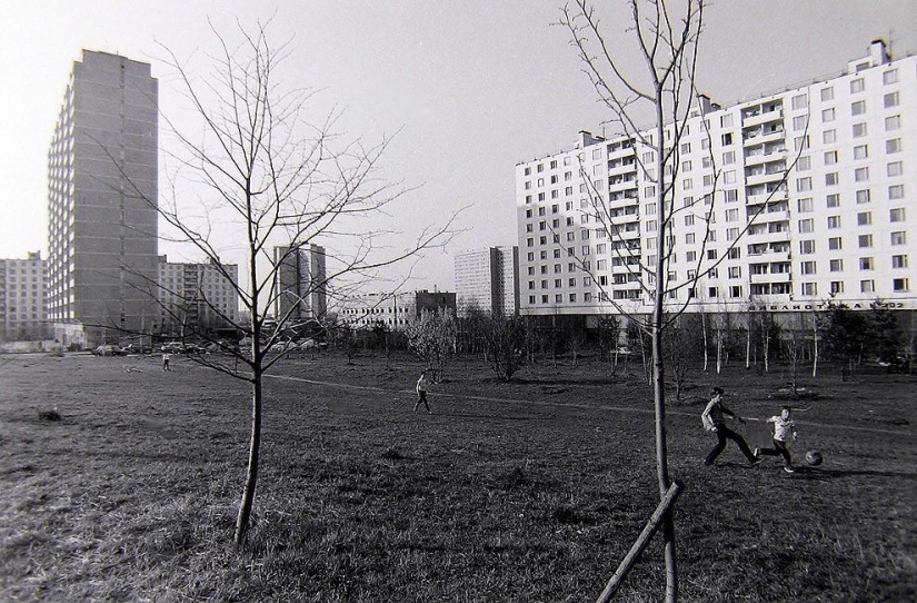 El suroeste de Moscú en la década de 1970