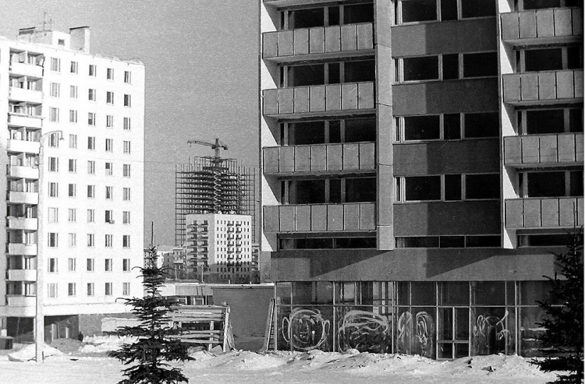 El suroeste de Moscú en la década de 1970