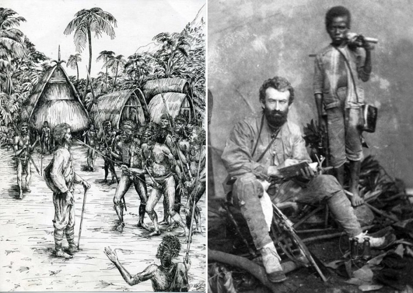 El tataranieto de Miklukho-Maklay visitó la tribu papú, que su antepasado exploró hace 150 años
