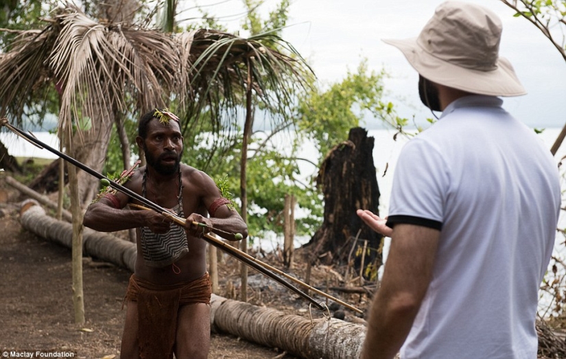 El tataranieto de Miklukho-Maklay visitó la tribu papú, que su antepasado exploró hace 150 años
