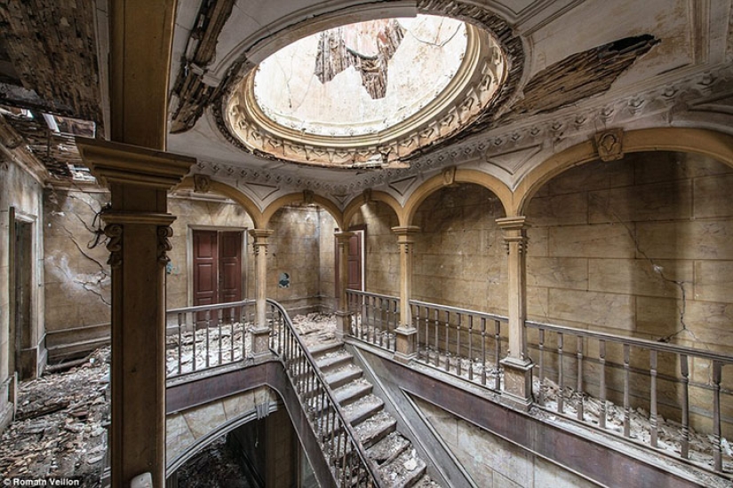 El tiempo duerme aquí: la belleza de las ruinas en la lente del fotógrafo francés Roman Veyon