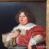 El tipo va a museos y "se burla" de retratos antiguos con la aplicación FaceApp