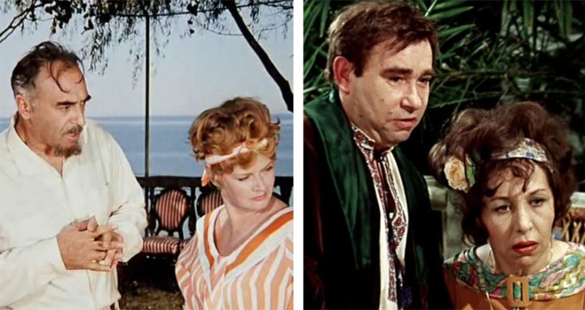 Elegir la mejor versión de la película "12 sillas": Gaidai o Zakharov?