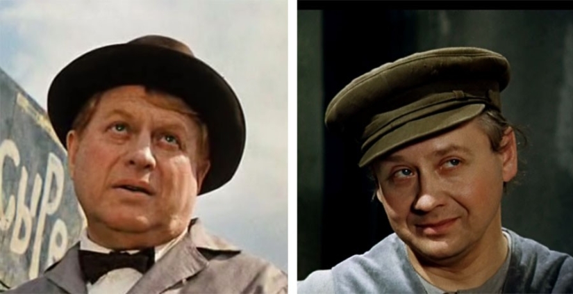 Elegir la mejor versión de la película "12 sillas": Gaidai o Zakharov?