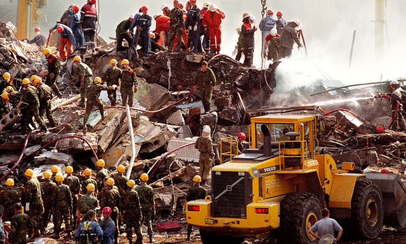 En el aniversario de la explosión de un edificio residencial en la calle Guryanov en Moscú En el aniversario de la explosión de un edificio residencial en la calle Guryanov en Moscú