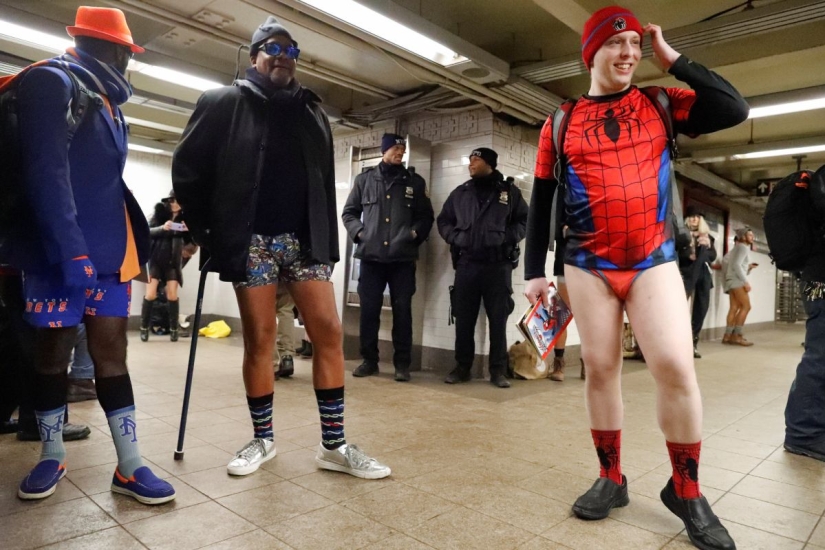 En el metro sin pantalones-2018: un flash mob global barrió el mundo En el metro sin pantalones-2018: un flash mob global barrió el mundo