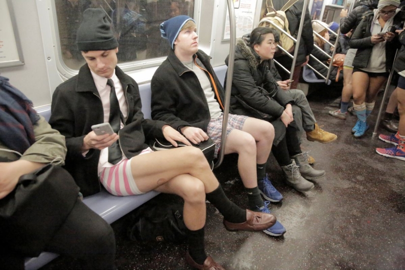 En el metro sin pantalones-2018: un flash mob global barrió el mundo En el metro sin pantalones-2018: un flash mob global barrió el mundo