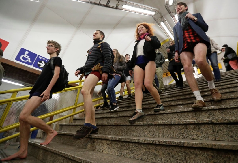En el metro sin pantalones-2018: un flash mob global barrió el mundo En el metro sin pantalones-2018: un flash mob global barrió el mundo