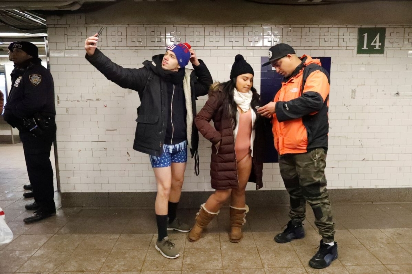 En el metro sin pantalones-2018: un flash mob global barrió el mundo En el metro sin pantalones-2018: un flash mob global barrió el mundo