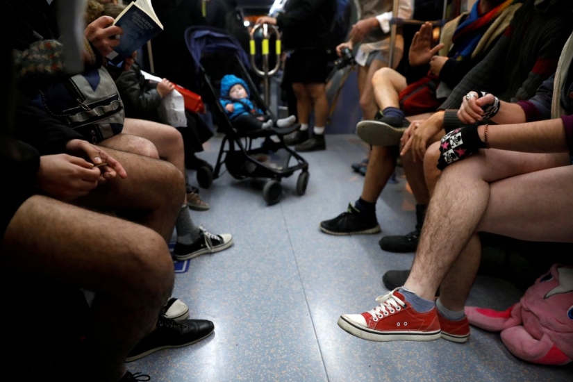 En el metro sin pantalones-2018: un flash mob global barrió el mundo En el metro sin pantalones-2018: un flash mob global barrió el mundo