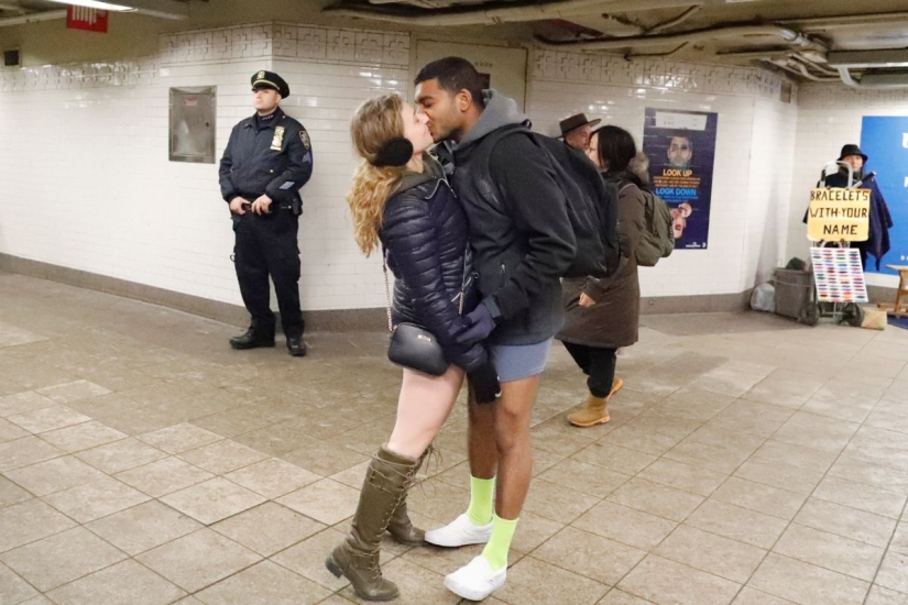 En el metro sin pantalones-2018: un flash mob global barrió el mundo En el metro sin pantalones-2018: un flash mob global barrió el mundo