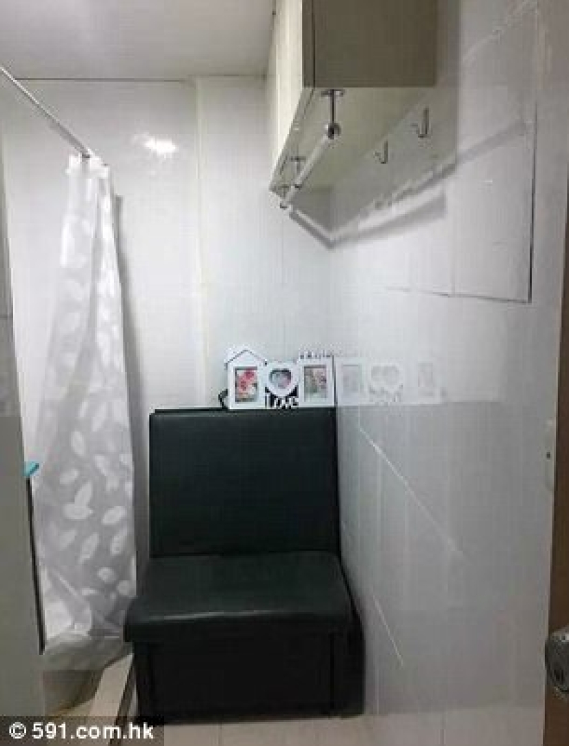 En Hong Kong, alquilan un apartamento con un área de 4 metros cuadrados por 21 mil rublos al mes