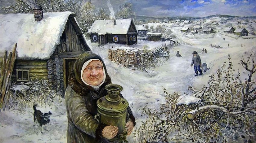 En invierno, quiero volar especialmente... Artista de los Urales Leonid Baranov