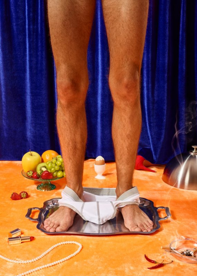 En lugar de una magdalena, habrá sexo: un proyecto fotográfico sobre un buen comienzo del día con el desayuno correcto
