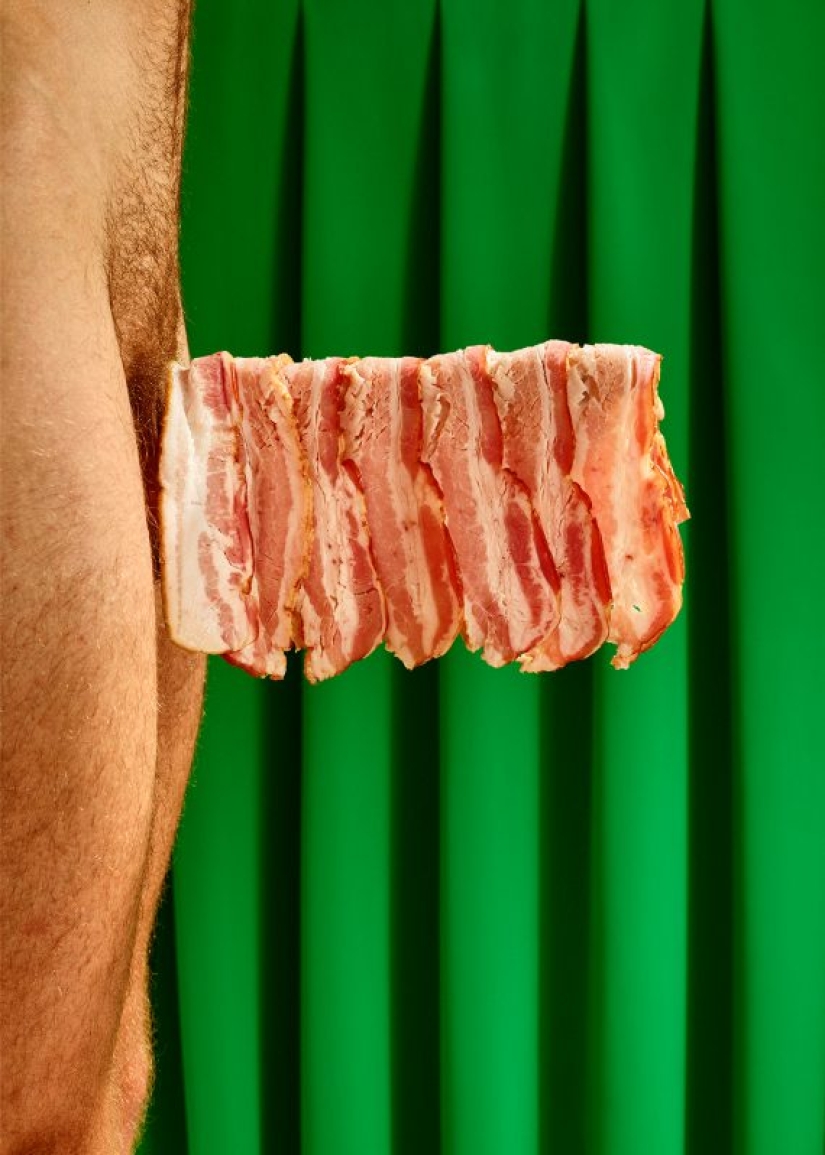 En lugar de una magdalena, habrá sexo: un proyecto fotográfico sobre un buen comienzo del día con el desayuno correcto