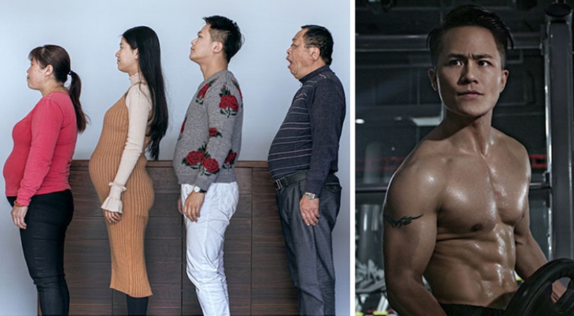 Es divertido perder peso juntos: cómo 6 meses de deportes han cambiado a una familia de China