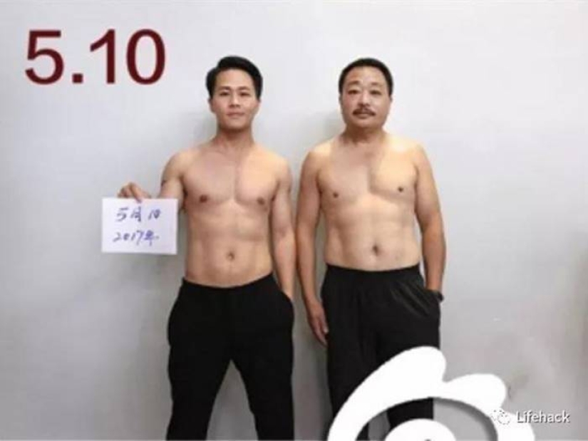 Es divertido perder peso juntos: cómo 6 meses de deportes han cambiado a una familia de China