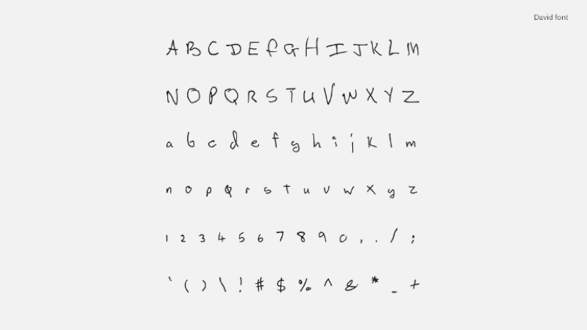 Escribe como Teen Spirit: Artistas crearon fuentes de computadora a partir de la letra de Kurt Cobain, John Lennon y David Bowie