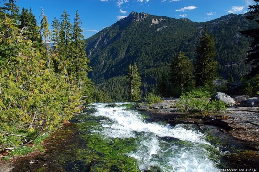 Estados Unidos: Lagos y cascadas del Valle del río Foss Estados Unidos: Lagos y cascadas del Valle del río Foss