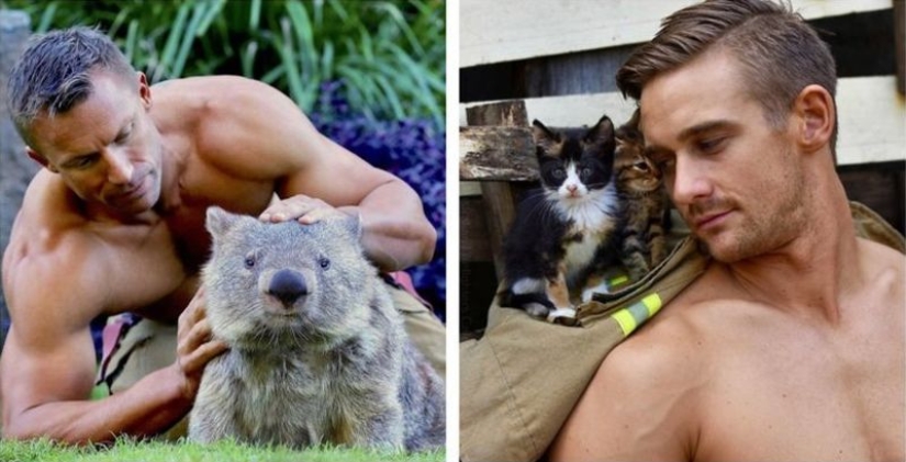 Estas fotos encenderán un fuego en los corazones: Bomberos australianos en el calendario de caridad