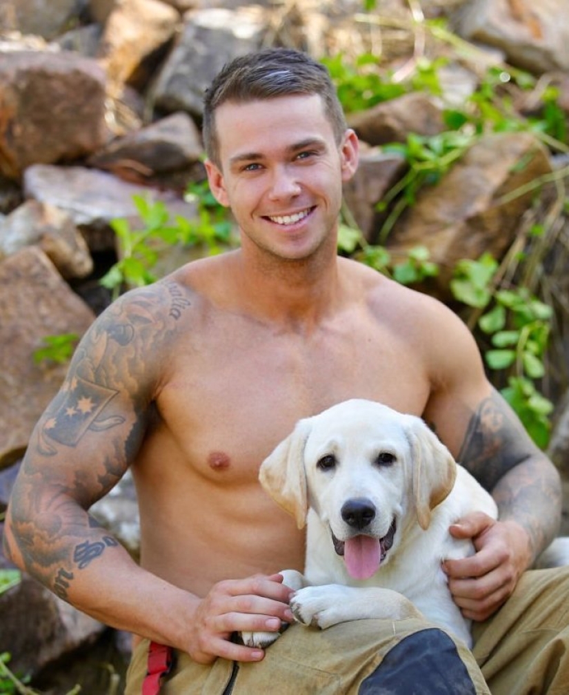Estas fotos encenderán un fuego en los corazones: Bomberos australianos en el calendario de caridad