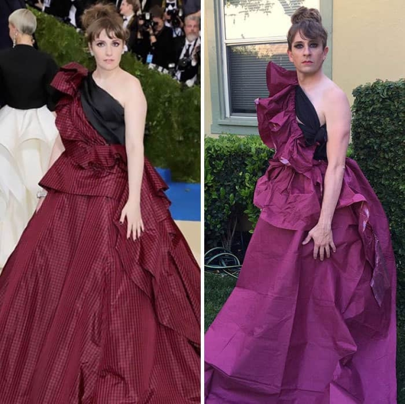 Estrella de Pasta y papel de aluminio: Talentoso comediante se burla de las celebridades