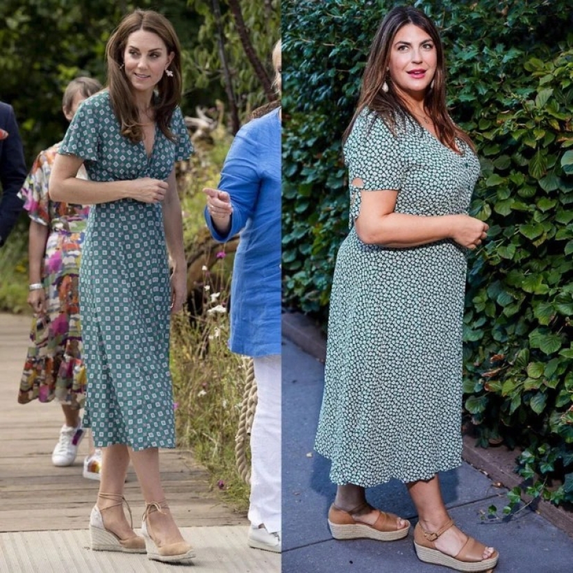 Everyone deserves to be a princess: a fat blogger recreates the images of Meghan Markle and it suits her