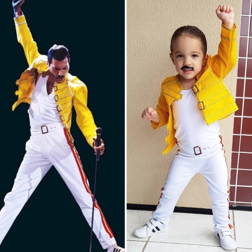 Exactamente: una brasileña de 4 años es una verdadera estrella del cosplay