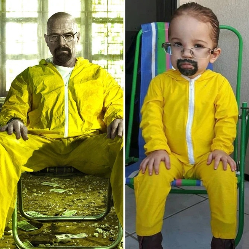 Exactamente: una brasileña de 4 años es una verdadera estrella del cosplay