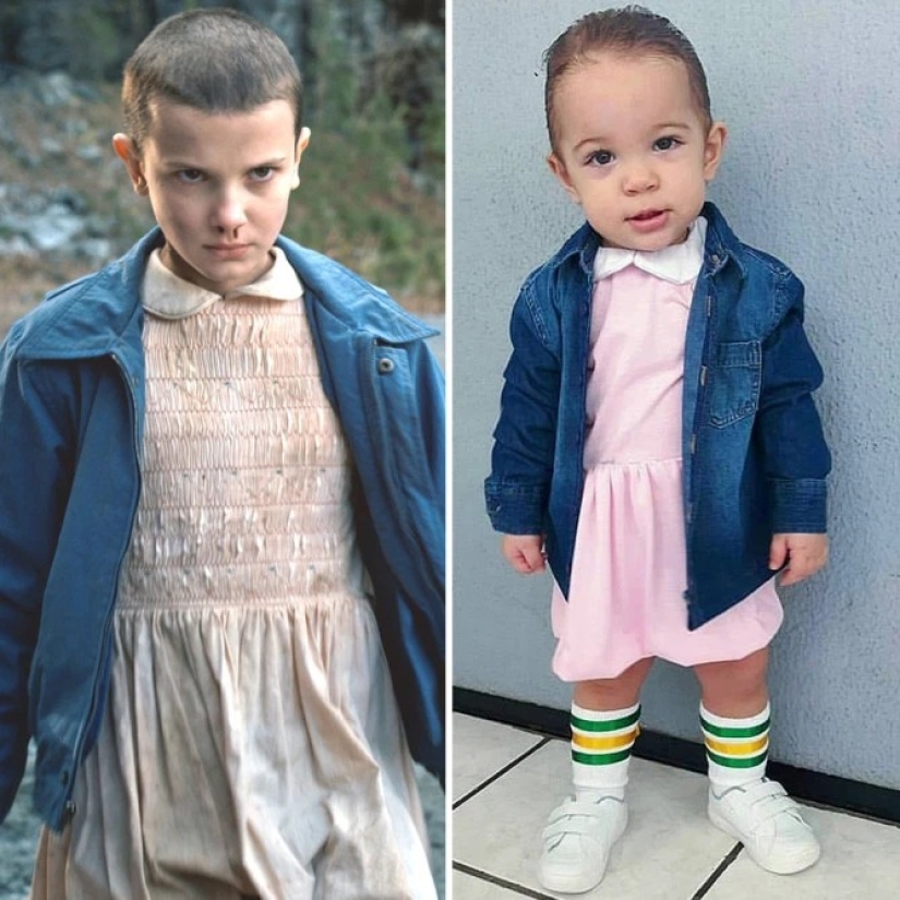 Exactamente: una brasileña de 4 años es una verdadera estrella del cosplay