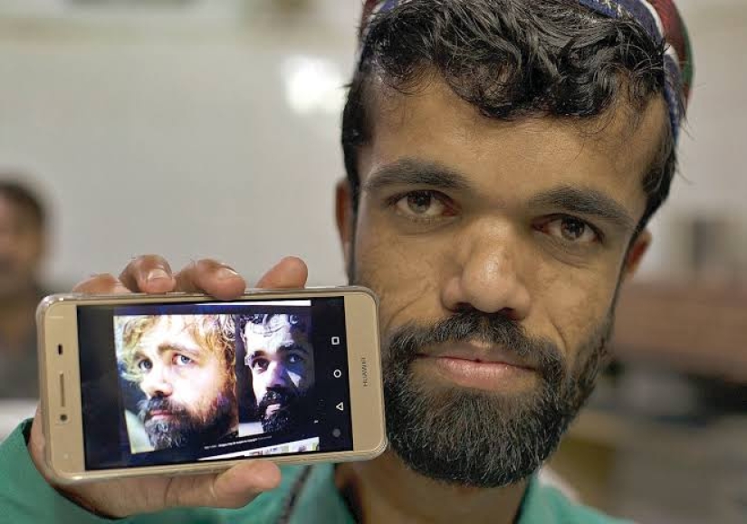 Exactly: the doubles of the heroes of "Game of Thrones" in real life