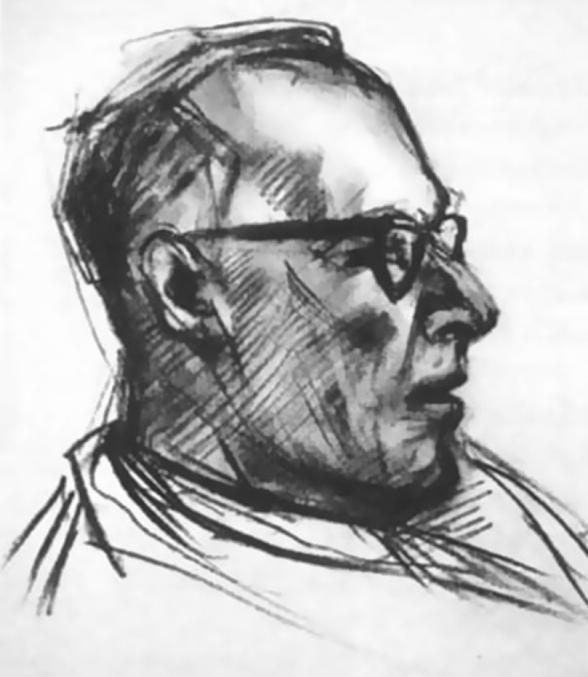 Experimento americano de los años 50: un artista que tomó LSD pintó 9 retratos