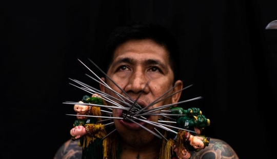Extreme piercings put devotees in soul-cleansing trance at Thai festival