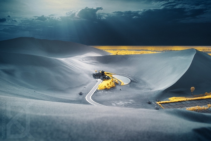 Fairy tale world in infrared light Fairy tale world in infrared light