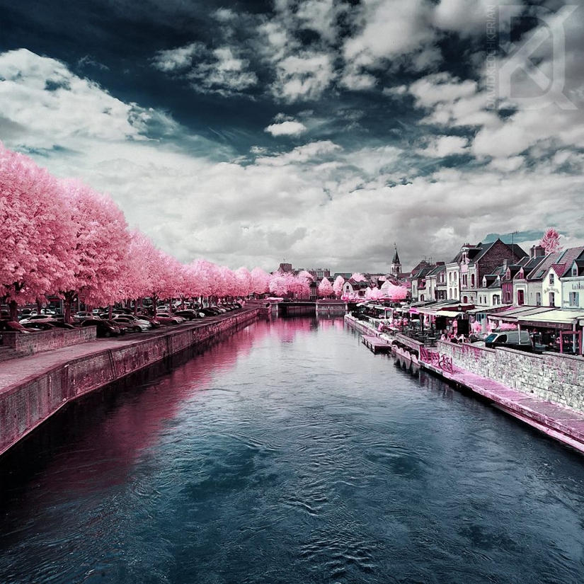 Fairy tale world in infrared light Fairy tale world in infrared light