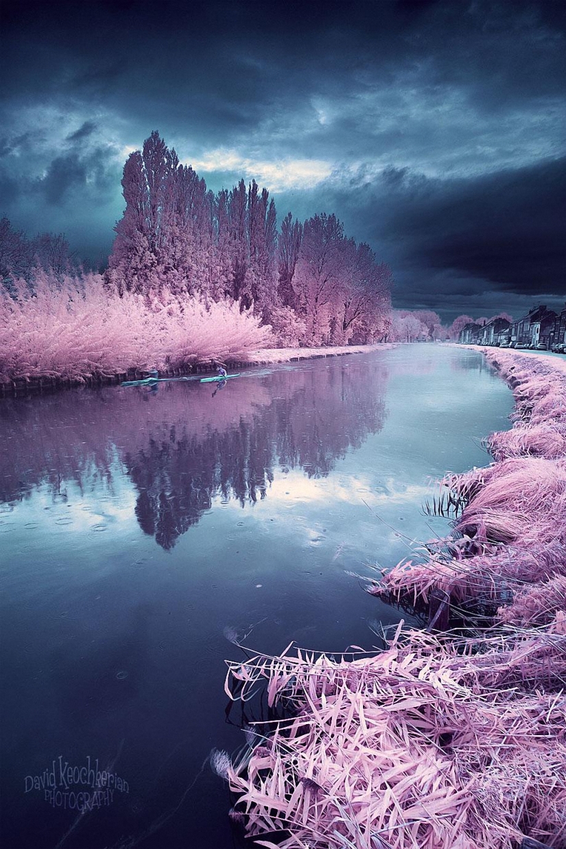 Fairy tale world in infrared light Fairy tale world in infrared light