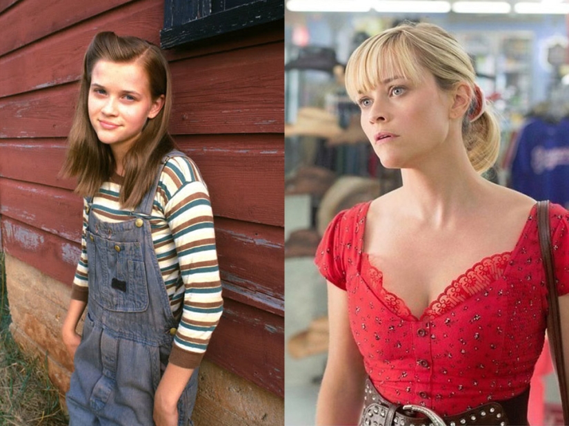 Famous actors in their first role today Famous actors in their first role today