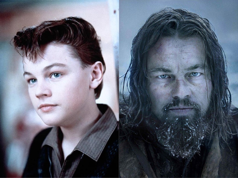 Famous actors in their first role today Famous actors in their first role today