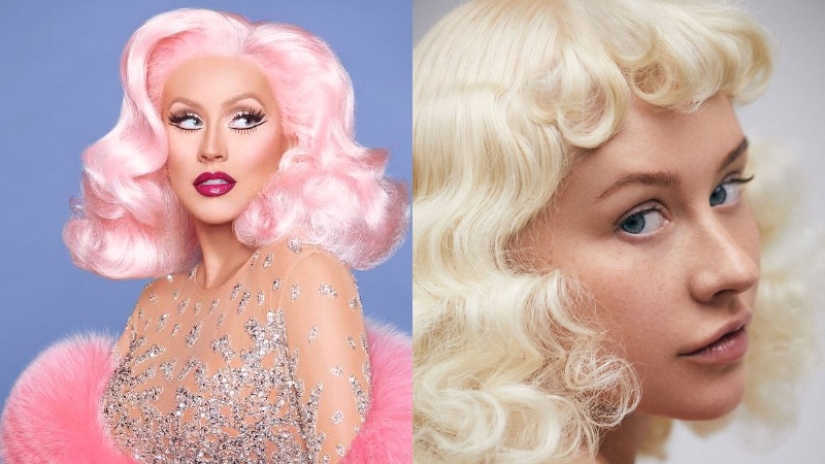 Fans won't recognize Christina Aguilera in a photo shoot without makeup