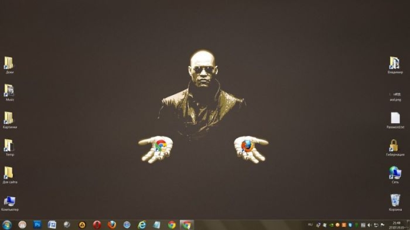 Fantastic ideas for desktop wallpapers so that colleagues turn their necks when passing by Fantastic ideas for desktop wallpapers so that colleagues turn their necks when passing by
