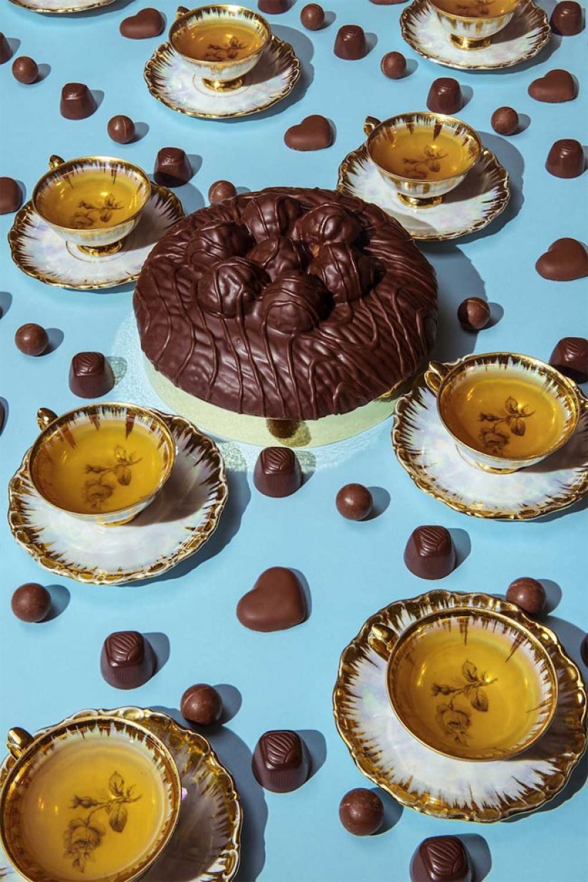 Favorite food of Donald Trump and other powerful people in Dan Bannino's photo project