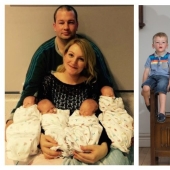 Felicidad multiplicada por 4 y preocupaciones divididas por 2: las matemáticas de criar cuatrillizos maravillosos