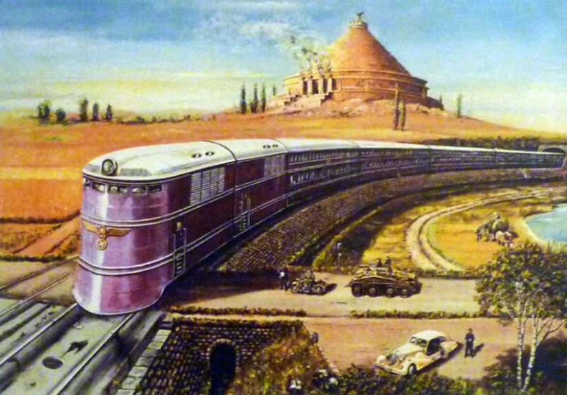 Ferrocarril-monstruo: ¿cómo uno de los proyectos más ambiciosos de Hitler