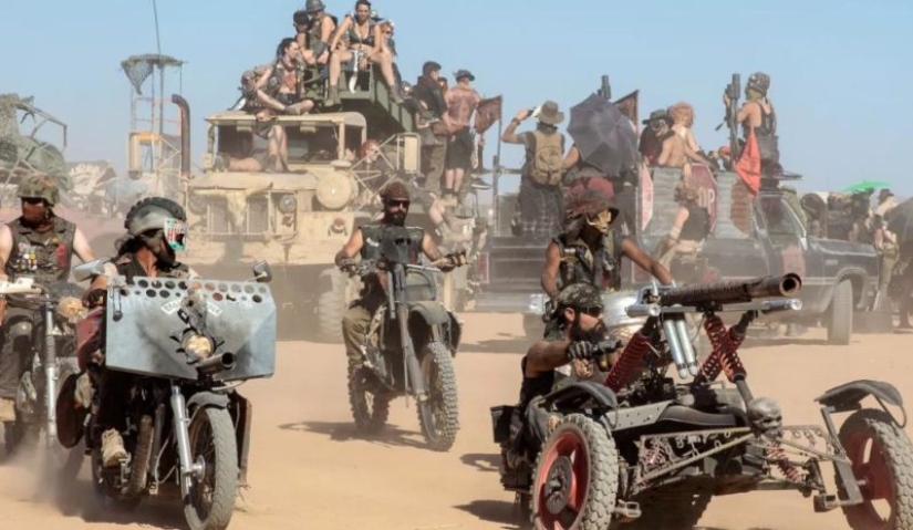 Festival salvaje en el desierto al estilo de "Mad Max": Wasteland Weekend 2018