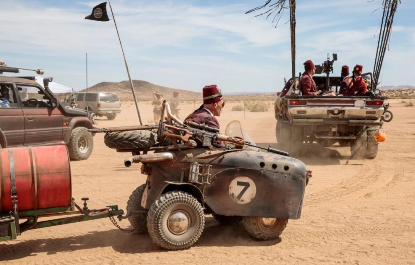 Festival salvaje en el desierto al estilo de "Mad Max": Wasteland Weekend 2018