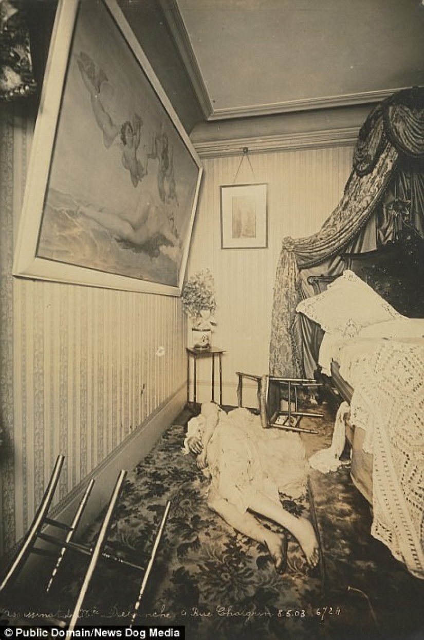 First-of-its-kind crime scene photos from 1904